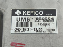 2014 Hyundai Elantra PCM Engine Control Computer ECU ECM PCU OEM P/N:39131-2EJC0 Fits OEM Used Auto Parts