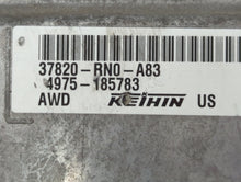 2011 Honda Pilot PCM Engine Control Computer ECU ECM PCU OEM P/N:37820-RN0-A31 37820-RN0-A82, 37820-RN0-A83, 37820-RN0-A81 Fits OEM Used Auto Parts