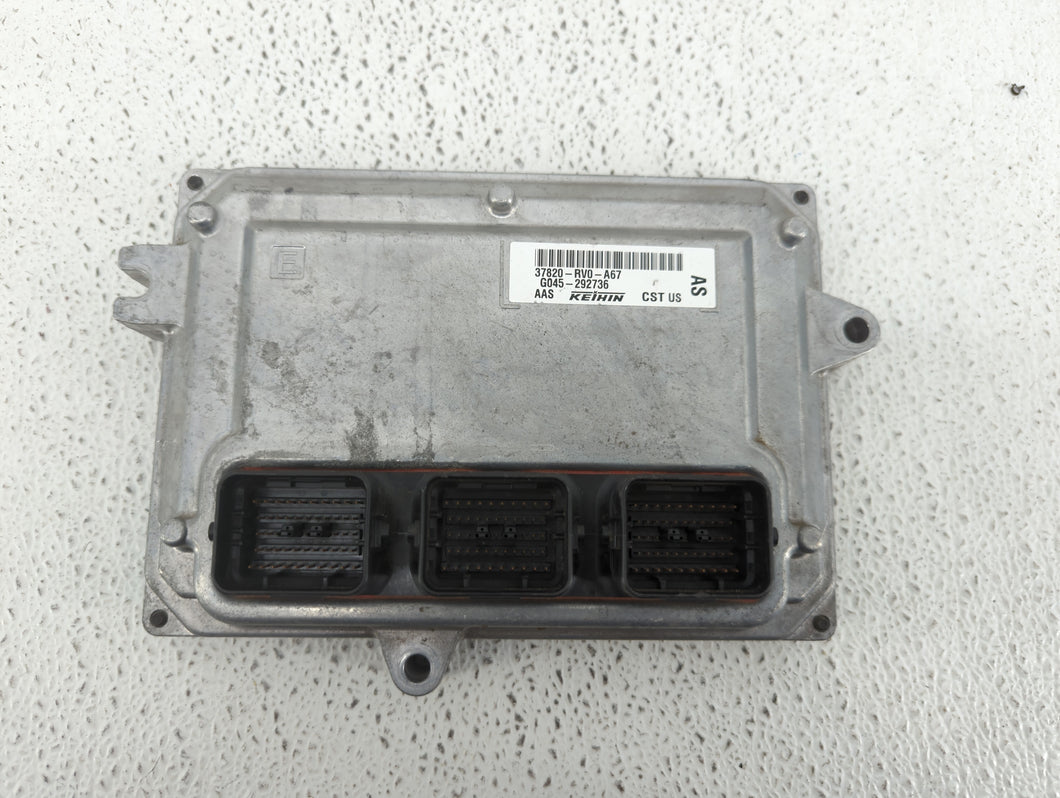 2014-2017 Honda Odyssey PCM Engine Control Computer ECU ECM PCU OEM P/N:38700-TK8-A11 37820-RV0-A65 Fits Fits 2014 2015 2016 2017 OEM Used Auto Parts