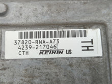 2010 Honda Civic PCM Engine Control Computer ECU ECM PCU OEM P/N:37820-RNA-A73 Fits OEM Used Auto Parts