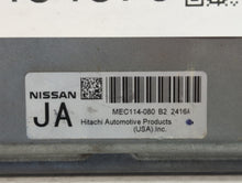 2011 Nissan Altima PCM Engine Control Computer ECU ECM PCU OEM P/N:MEC114-080 B2 MEC114-080 B1 Fits OEM Used Auto Parts