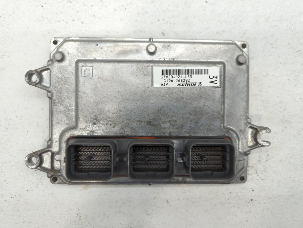 2014-2015 Honda Civic PCM Engine Control Computer ECU ECM PCU OEM P/N:37820-R2J-L55 37820-R2J-L54 Fits Fits 2014 2015 OEM Used Auto Parts