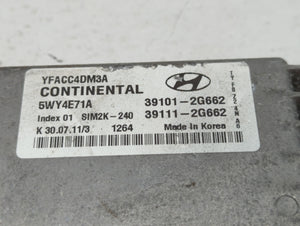 2011-2014 Hyundai Sonata PCM Engine Control Computer ECU ECM PCU OEM P/N:39111-2G662 39101-2G662 Fits Fits 2011 2012 2013 2014 OEM Used Auto Parts