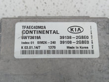 2014-2015 Kia Optima PCM Engine Control Computer ECU ECM PCU OEM P/N:39138-2GBE0 Fits Fits 2014 2015 OEM Used Auto Parts