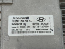 2015-2017 Hyundai Sonata PCM Engine Control Computer ECU ECM PCU OEM P/N:39111-2GGK0 39101-2GGK0 Fits Fits 2015 2016 2017 OEM Used Auto Parts