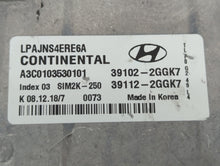 2018-2019 Hyundai Sonata PCM Engine Control Computer ECU ECM PCU OEM P/N:39112-2GGK7 39102-2GGK7, 39112-2GGK5 Fits Fits 2018 2019 OEM Used Auto Parts