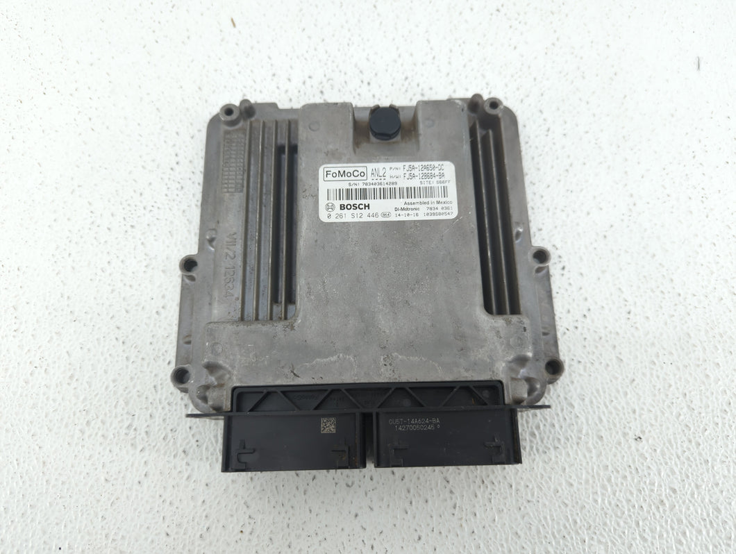 2013 Ford Escape PCM Engine Control Computer ECU ECM PCU OEM P/N:FJ5A-12B684-BA FJ5A-12A650-DC, CV6A-12B684-CA Fits OEM Used Auto Parts