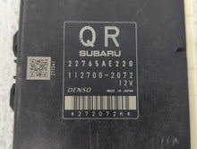 2014 Subaru Forester PCM Engine Control Computer ECU ECM PCU OEM P/N:22765AE220 Fits OEM Used Auto Parts