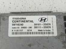 2011-2014 Hyundai Sonata PCM Engine Control Computer ECU ECM PCU OEM P/N:39111-2G676 39101-2G676 Fits Fits 2011 2012 2013 2014 OEM Used Auto Parts