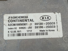 2016-2018 Kia Optima PCM Engine Control Computer ECU ECM PCU OEM P/N:39138-2GGC0 39108-2GGC0, 39108-2GGD2 Fits Fits 2016 2017 2018 OEM Used Auto Parts