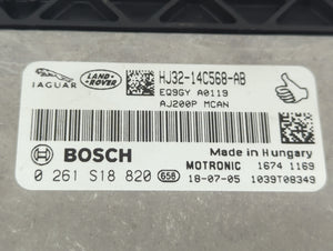 2018-2019 Jaguar E-Pace PCM Engine Control Computer ECU ECM PCU OEM P/N:HJ32-14C568-AB Fits Fits 2018 2019 2020 OEM Used Auto Parts