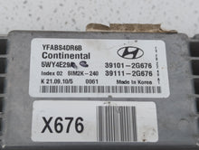 2011-2014 Hyundai Sonata PCM Engine Control Computer ECU ECM PCU OEM P/N:39111-2G678 39101-2G678 Fits Fits 2011 2012 2013 2014 OEM Used Auto Parts