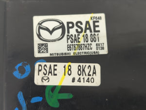 2017-2018 Mazda 3 PCM Engine Control Computer ECU ECM PCU OEM P/N:PSAE 18 881 PY9W 18 881A, PY9W 18 881 Fits Fits 2016 2017 2018 OEM Used Auto Parts