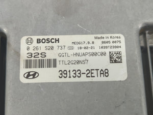 2016-2018 Hyundai Tucson PCM Engine Control Computer ECU ECM PCU OEM P/N:39133-2ETA6 39133-2ETA8 Fits Fits 2016 2017 2018 OEM Used Auto Parts