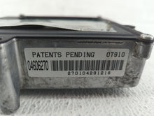 1996 Dodge Stratus PCM Engine Control Computer ECU ECM PCU OEM P/N:04606270 4275086 Fits OEM Used Auto Parts