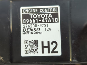 2019-2020 Toyota Prius PCM Engine Control Computer ECU ECM PCU OEM P/N:89661-47A10 Fits Fits 2019 2020 OEM Used Auto Parts