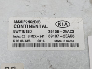 2012-2013 Kia Soul PCM Engine Control Computer ECU ECM PCU OEM P/N:39107-2EAC3 39106-2EAC3 Fits Fits 2012 2013 OEM Used Auto Parts