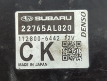 2021 Subaru Forester PCM Engine Control Computer ECU ECM PCU OEM P/N:22765AL820 22765AR671 Fits OEM Used Auto Parts