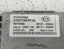 2011-2013 Hyundai Elantra PCM Engine Control Computer ECU ECM PCU OEM P/N:39111-2G869 39101-2G869 Fits Fits 2011 2012 2013 OEM Used Auto Parts