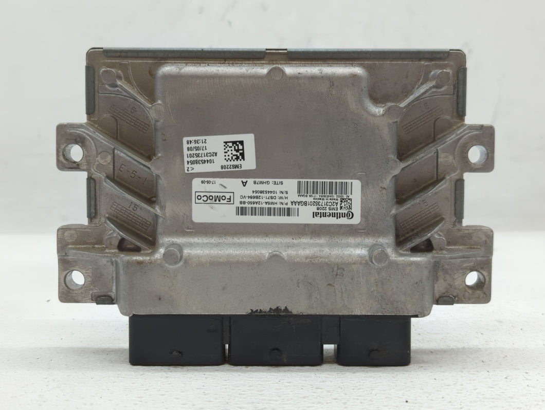 2017-2020 Ford Fusion PCM Engine Control Computer ECU ECM PCU OEM P/N:HM5A-12A650-BB HS7A-12A650-TB Fits OEM Used Auto Parts