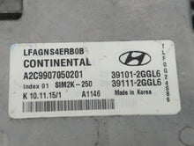 2015-2017 Hyundai Sonata PCM Engine Control Computer ECU ECM PCU OEM P/N:39111-2GGL6 39101-2GGL6 Fits Fits 2015 2016 2017 OEM Used Auto Parts