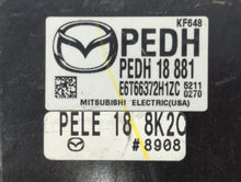 2014-2016 Mazda 3 PCM Engine Control Computer ECU ECM PCU OEM P/N:PEDM 18 881 PE19 18 881A, PEDH 18 881 Fits Fits 2014 2015 2016 OEM Used Auto Parts