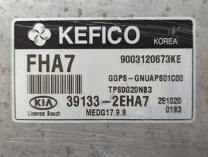 2016 Kia Soul PCM Engine Control Computer ECU ECM PCU OEM P/N:39133-2EHA7 Fits OEM Used Auto Parts