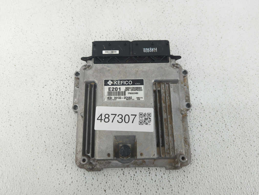 2014 Kia Soul PCM Engine Control Computer ECU ECM PCU OEM P/N:39133-2EHA0 Fits OEM Used Auto Parts