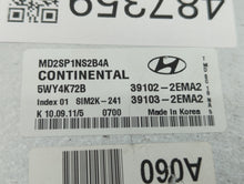 2011-2013 Hyundai Elantra PCM Engine Control Computer ECU ECM PCU OEM P/N:39103-2EMA2 39102-2EMA2 Fits Fits 2011 2012 2013 OEM Used Auto Parts