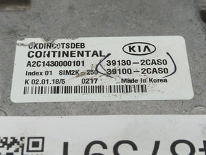 2018-2019 Kia Stinger PCM Engine Control Computer ECU ECM PCU OEM P/N:39100-2CAS0 39130-2CAS0 Fits Fits 2018 2019 OEM Used Auto Parts