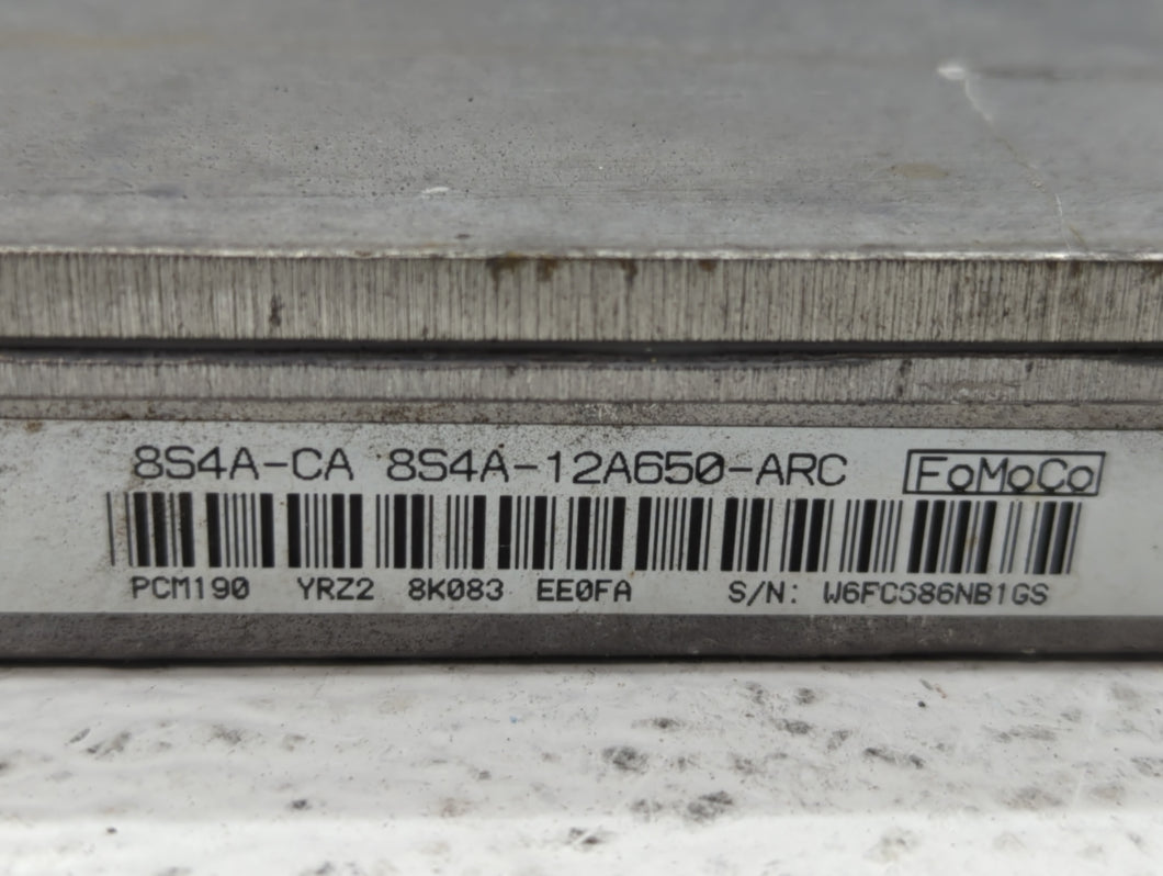 2008-2011 Ford Focus PCM Engine Control Computer ECU ECM PCU OEM P/N:8S4A-12A650-AJA 8S4A-12A650-ARC Fits Fits 2008 2009 2010 2011 OEM Used Auto Parts