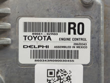 2017-2019 Toyota Corolla PCM Engine Control Computer ECU ECM PCU OEM P/N:89661-0ZR03 89661-0ZR02 Fits Fits 2017 2018 2019 OEM Used Auto Parts