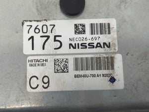 2018-2019 Nissan Sentra PCM Engine Control Computer ECU ECM PCU OEM P/N:NEC026-697 NEC028-689, NEC982-012 Fits Fits 2018 2019 OEM Used Auto Parts