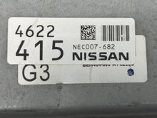 2013-2015 Nissan Sentra PCM Engine Control Computer ECU ECM PCU OEM P/N:NEC005-664 NEC013-028, NEC013-031 Fits Fits 2013 2014 2015 OEM Used Auto Parts