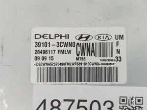 2016-2018 Kia Sorento PCM Engine Control Computer ECU ECM PCU OEM P/N:39111-3CWN0 39101-3CWN1 Fits Fits 2016 2017 2018 OEM Used Auto Parts