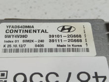 2011-2014 Hyundai Sonata PCM Engine Control Computer ECU ECM PCU OEM P/N:39111-2G668 39101-2G668 Fits Fits 2011 2012 2013 2014 OEM Used Auto Parts