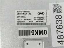 2015-2016 Hyundai Elantra PCM Engine Control Computer ECU ECM PCU OEM P/N:39101-2EMK5 39100-2EMK5, 39102-2ML6 Fits Fits 2015 2016 OEM Used Auto Parts