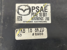 2017-2018 Mazda 3 PCM Engine Control Computer ECU ECM PCU OEM P/N:PSAE 18 881 PY9W 18 881A, PY9W 18 881 Fits Fits 2016 2017 2018 OEM Used Auto Parts