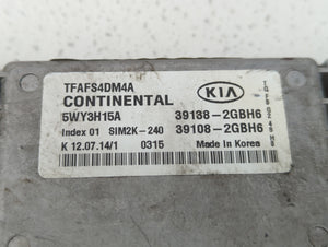 2015 Kia Optima PCM Engine Control Computer ECU ECM PCU OEM P/N:39108-2GBH6 39138-2GBH6, 39138-2GBH7, 36108-2GBH7 Fits OEM Used Auto Parts