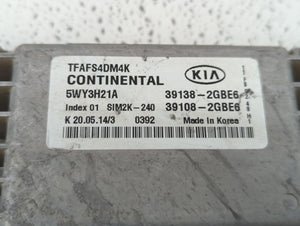 2014-2015 Kia Optima PCM Engine Control Computer ECU ECM PCU OEM P/N:39108-2GBJ6 39138-2GBJ6, 39108-2GBH5 Fits Fits 2014 2015 OEM Used Auto Parts