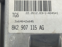 2012 Audi A5 PCM Engine Control Computer ECU ECM PCU OEM P/N:8K2 907 115 AG 8K2907115AG Fits OEM Used Auto Parts