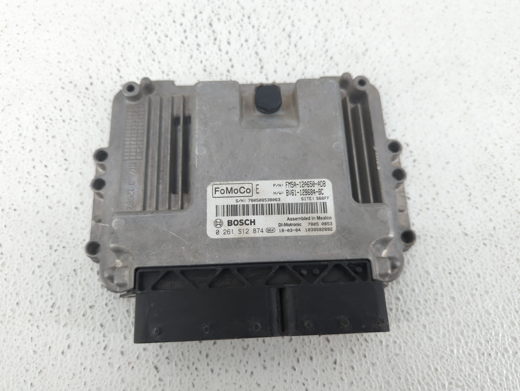 2013-2018 Ford Focus PCM Engine Control Computer ECU ECM PCU OEM P/N:BV61-12B684-BC FM5A-12A650-ADB Fits OEM Used Auto Parts