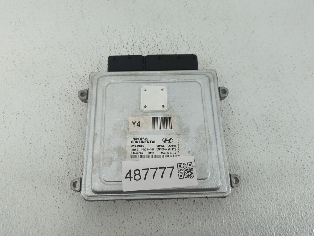 2011-2015 Hyundai Sonata PCM Engine Control Computer ECU ECM PCU OEM P/N:39105-2G915 39155-2G915 Fits OEM Used Auto Parts