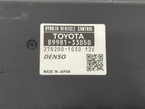 2008-2009 Toyota Camry PCM Engine Control Computer ECU ECM PCU OEM P/N:89981-33050 Fits Fits 2008 2009 OEM Used Auto Parts