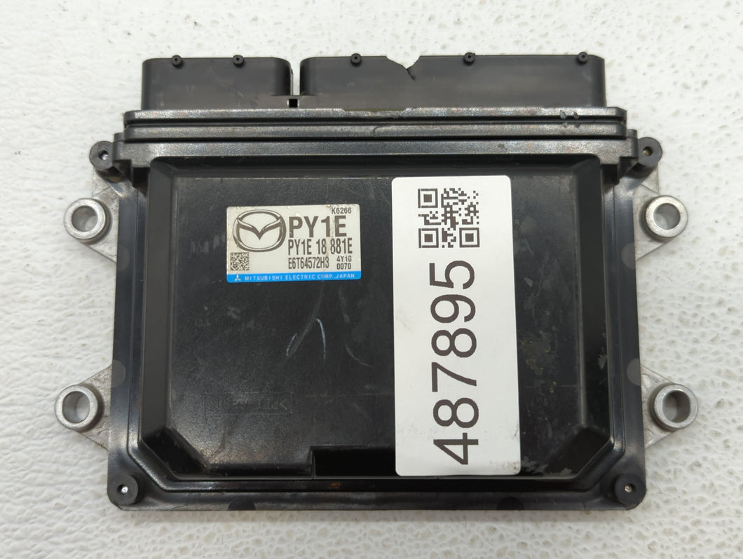 2014-2016 Mazda 6 PCM Engine Control Computer ECU ECM PCU OEM P/N:PY1E 18 881E PY1E 18 881B, PY1E 18 881A Fits Fits 2014 2015 2016 OEM Used Auto Parts