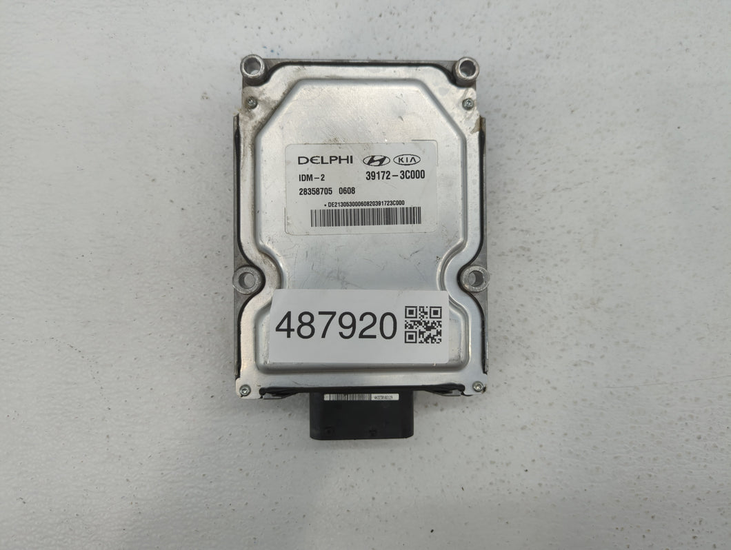 2012-2014 Hyundai Genesis PCM Engine Control Computer ECU ECM PCU OEM P/N:39172-3C000 Fits Fits 2012 2013 2014 OEM Used Auto Parts