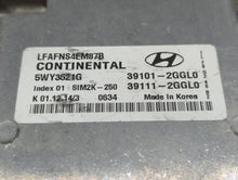 2015-2017 Hyundai Sonata PCM Engine Control Computer ECU ECM PCU OEM P/N:39111-2GGL0 39101-2GGL0 Fits Fits 2015 2016 2017 OEM Used Auto Parts