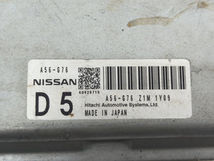 2012-2013 Nissan Maxima PCM Engine Control Computer ECU ECM PCU OEM P/N:A56-G76 Z1M A56-J06 Z1Z, A56-H92 Z1T Fits Fits 2012 2013 OEM Used Auto Parts