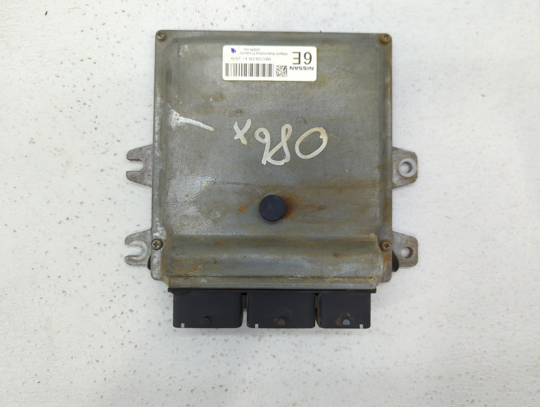 2013 Nissan Pathfinder PCM Engine Control Computer ECU ECM PCU OEM P/N:MEC128-230 E1 MEC128-230 F1 Fits OEM Used Auto Parts