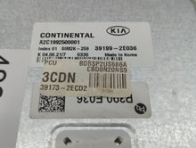 2019-2021 Kia Forte PCM Engine Control Computer ECU ECM PCU OEM P/N:39199-2E036 Fits Fits 2019 2020 2021 OEM Used Auto Parts